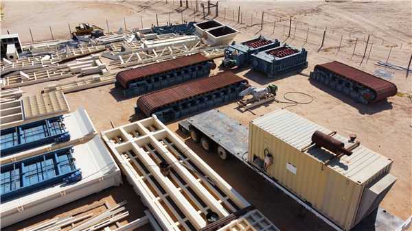 Unused 6,500 Tph Crushing Heap Leach Processing Plant)